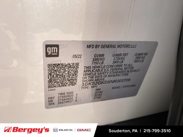 Certified 2022 GMC Yukon XL SLT w/ SLT Premium Package AWD/4WD image 38