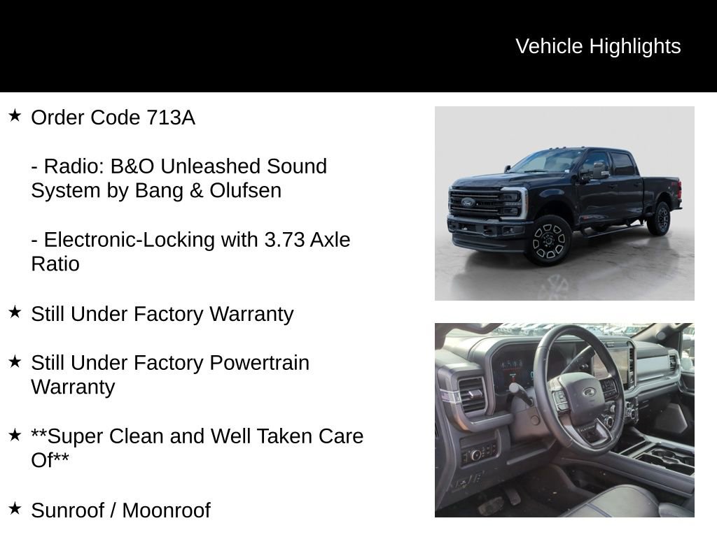 Used 2025 Ford F350 Platinum w/ FX4 Off-Road Package image 11