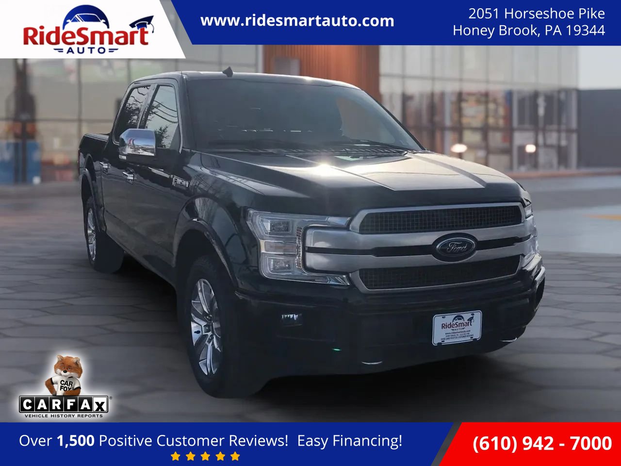 Used 2019 Ford F150 Platinum image 1
