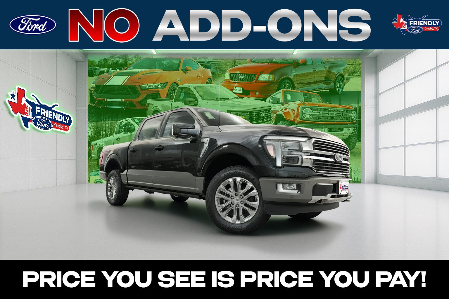 New 2026 Ford F150 King Ranch w/ Equipment Group 601A High