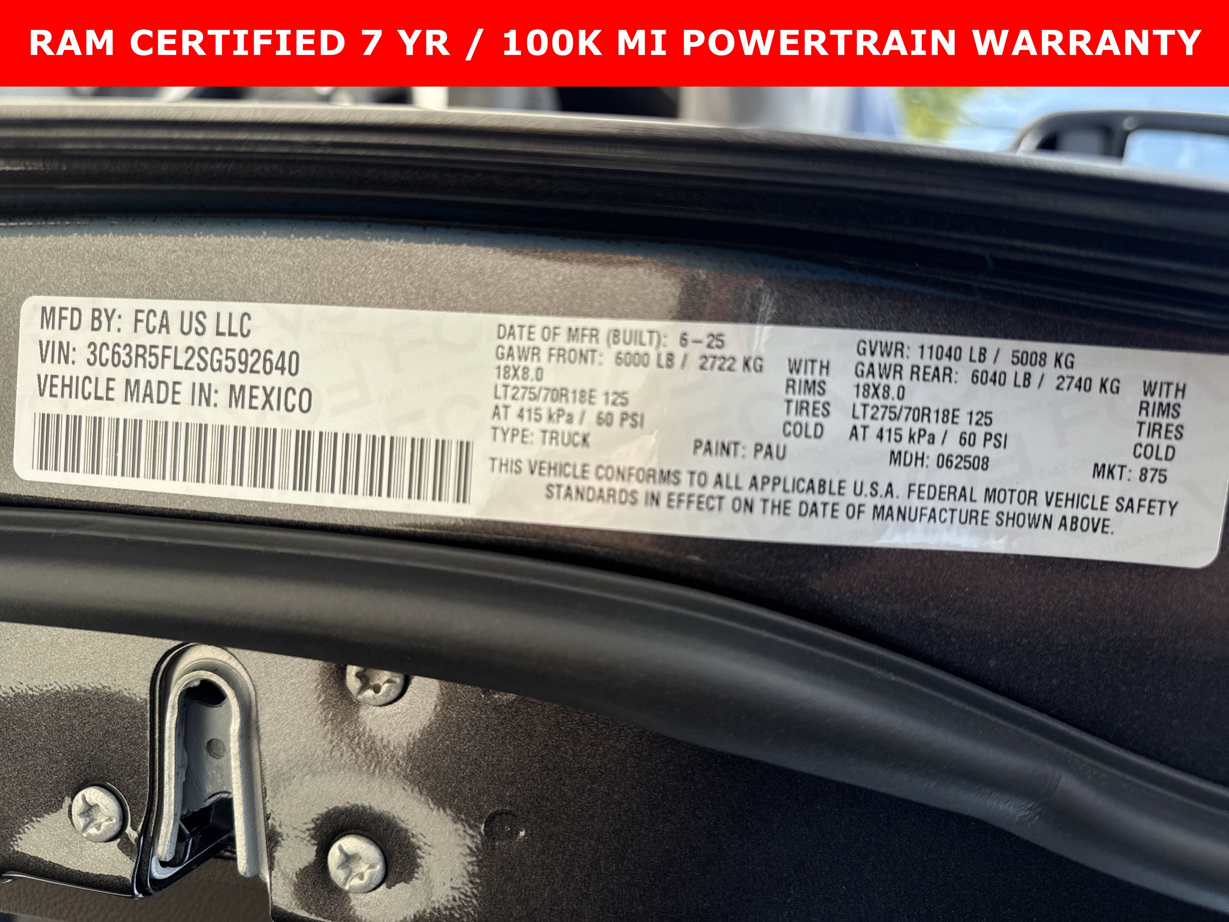 Used 2025 RAM 2500 Laramie AWD/4WD image 20