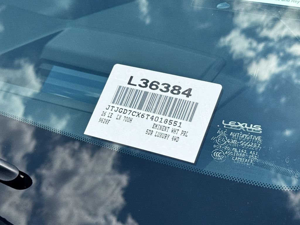 New 2026 Lexus LX 700h Luxury AWD/4WD image 16