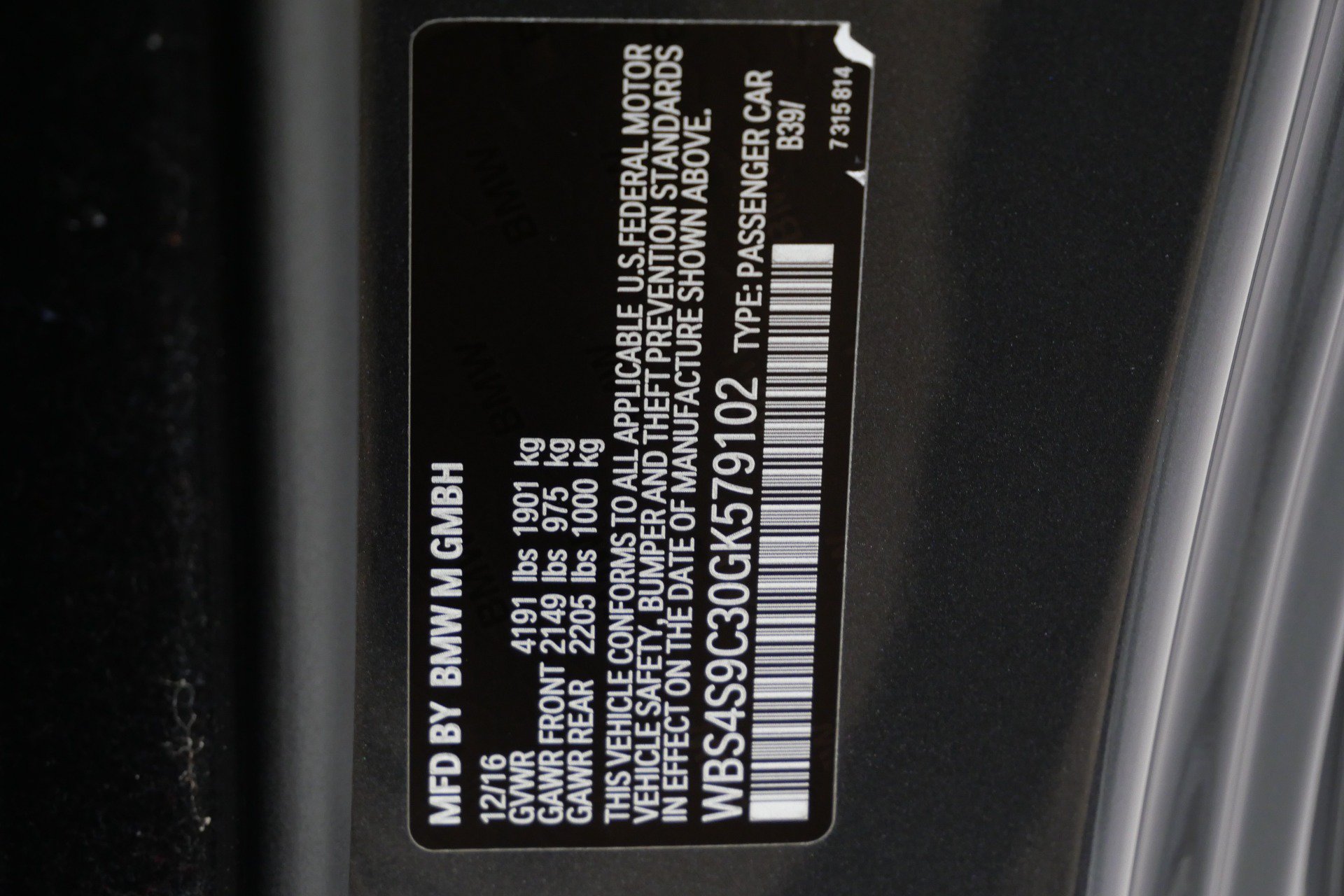 Used 2016 BMW M4 GTS RWD image 19