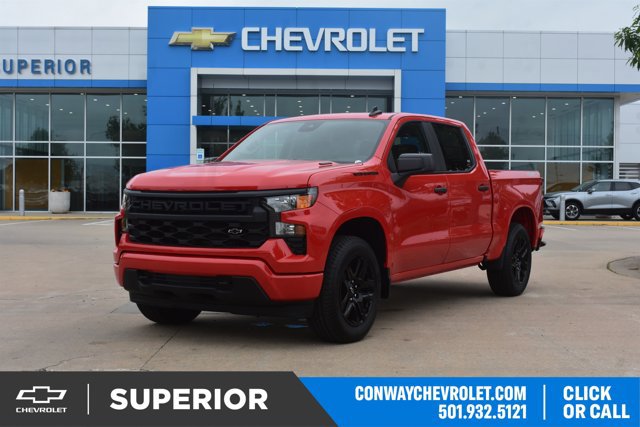 New 2026 Chevrolet Silverado 1500 Custom w/ LPO, Dark Essentials Package AWD/4WD image 1