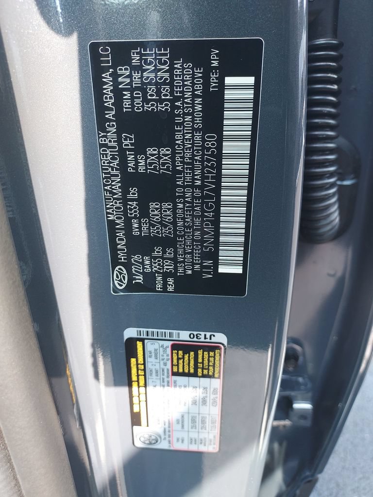 New 2027 Hyundai Santa Fe SE FWD image 24
