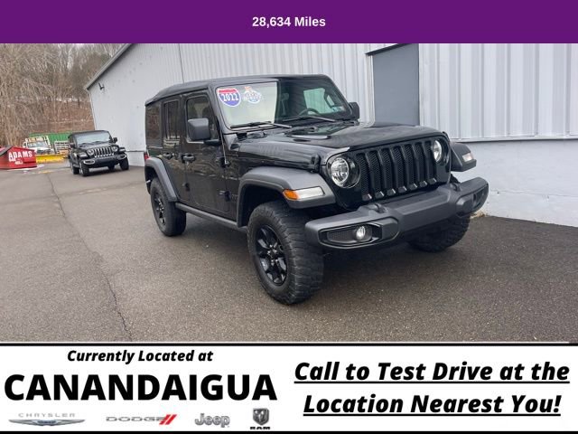 Used 2022 Jeep Wrangler Unlimited Willys image 2