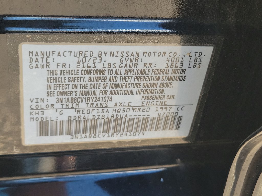 Used 2024 Nissan Sentra SV FWD image 28