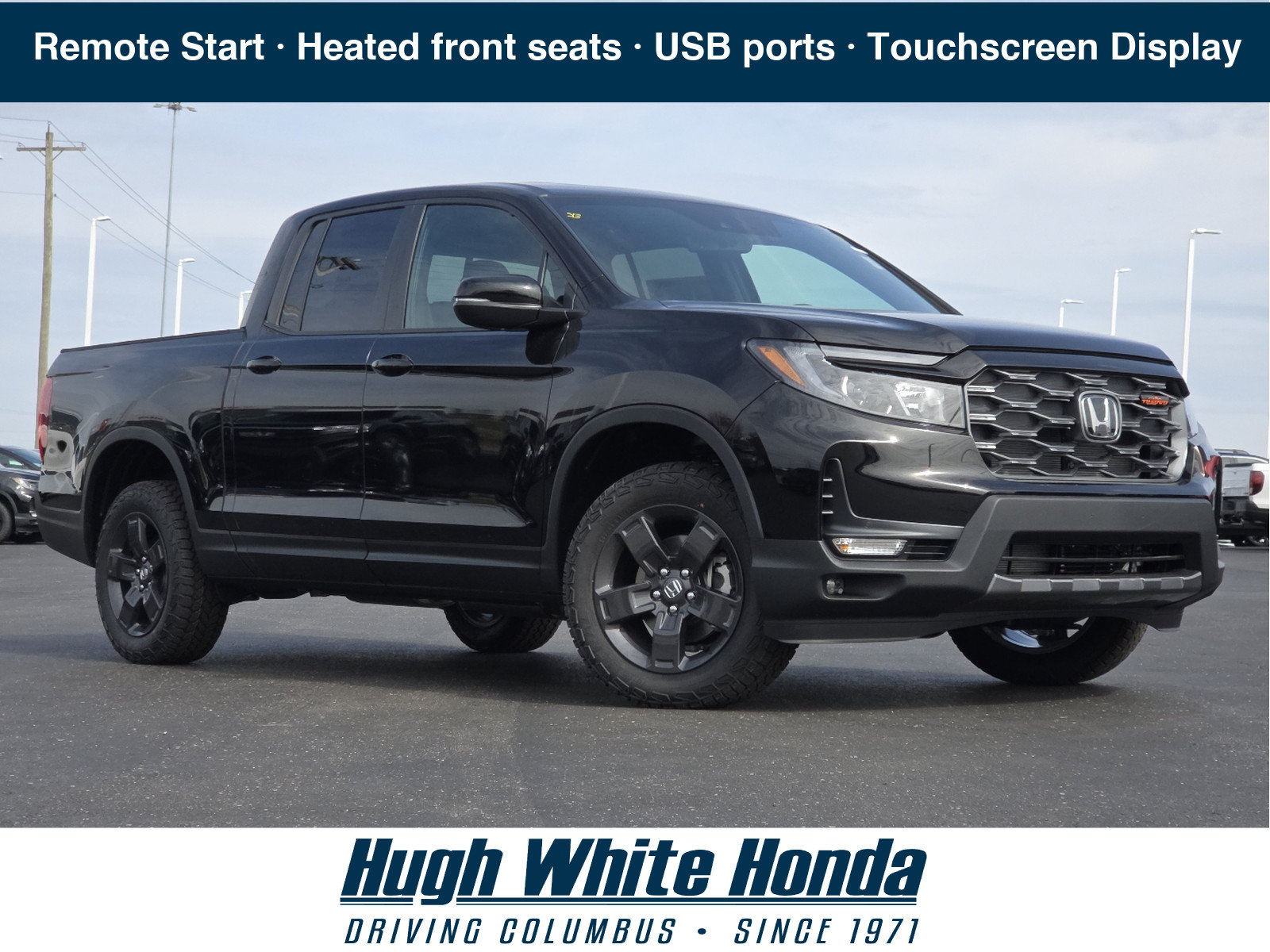 New 2026 Honda Ridgeline TrailSport