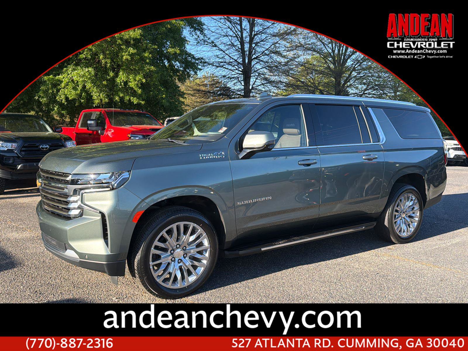 Used 2024 Chevrolet Suburban High Country w/ Max Trailering Package AWD/4WD image 1