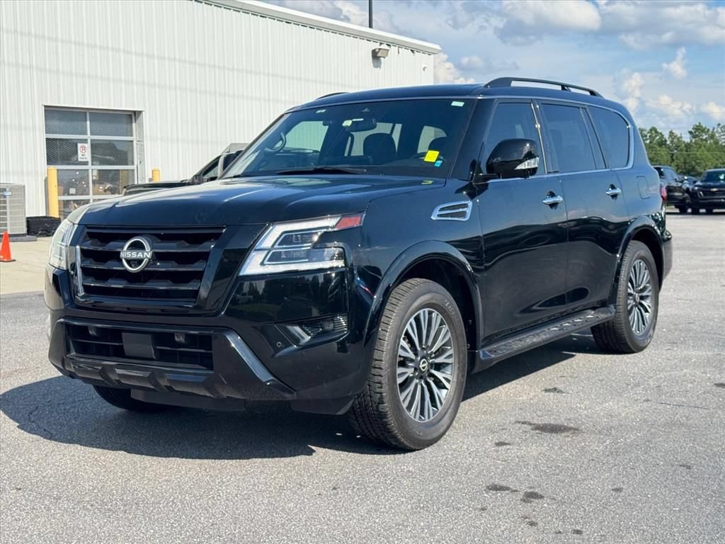 Used 2023 Nissan Armada SL w/ Midnight Edition Package RWD image 7