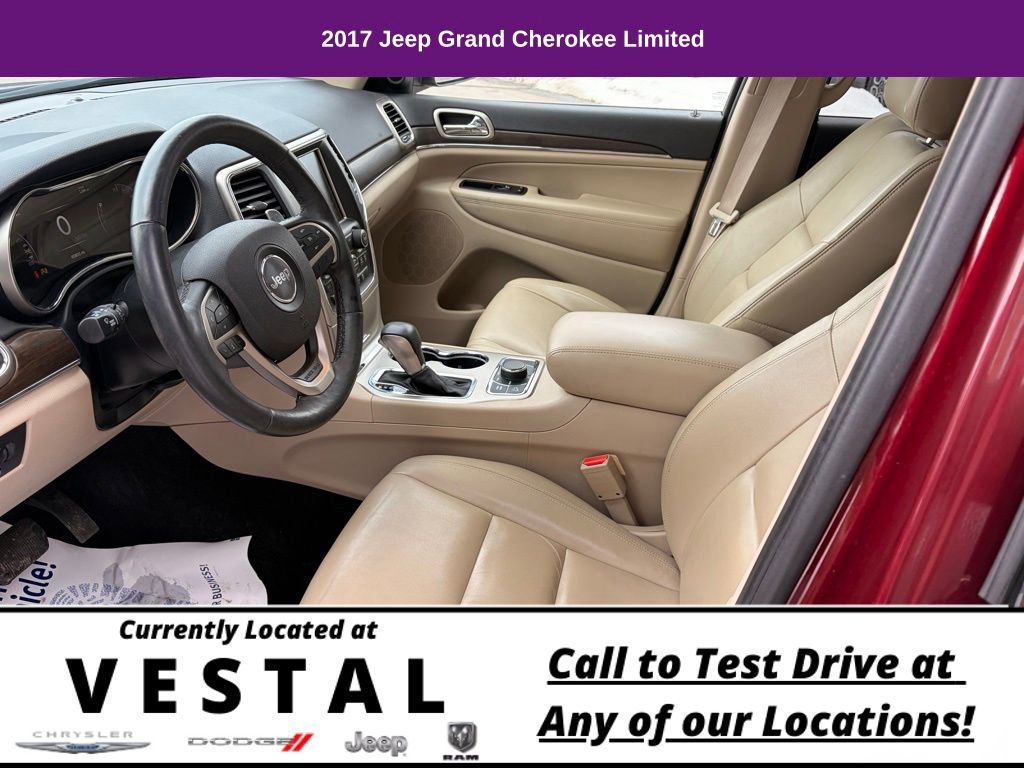 Used 2017 Jeep Grand Cherokee Limited AWD/4WD image 14