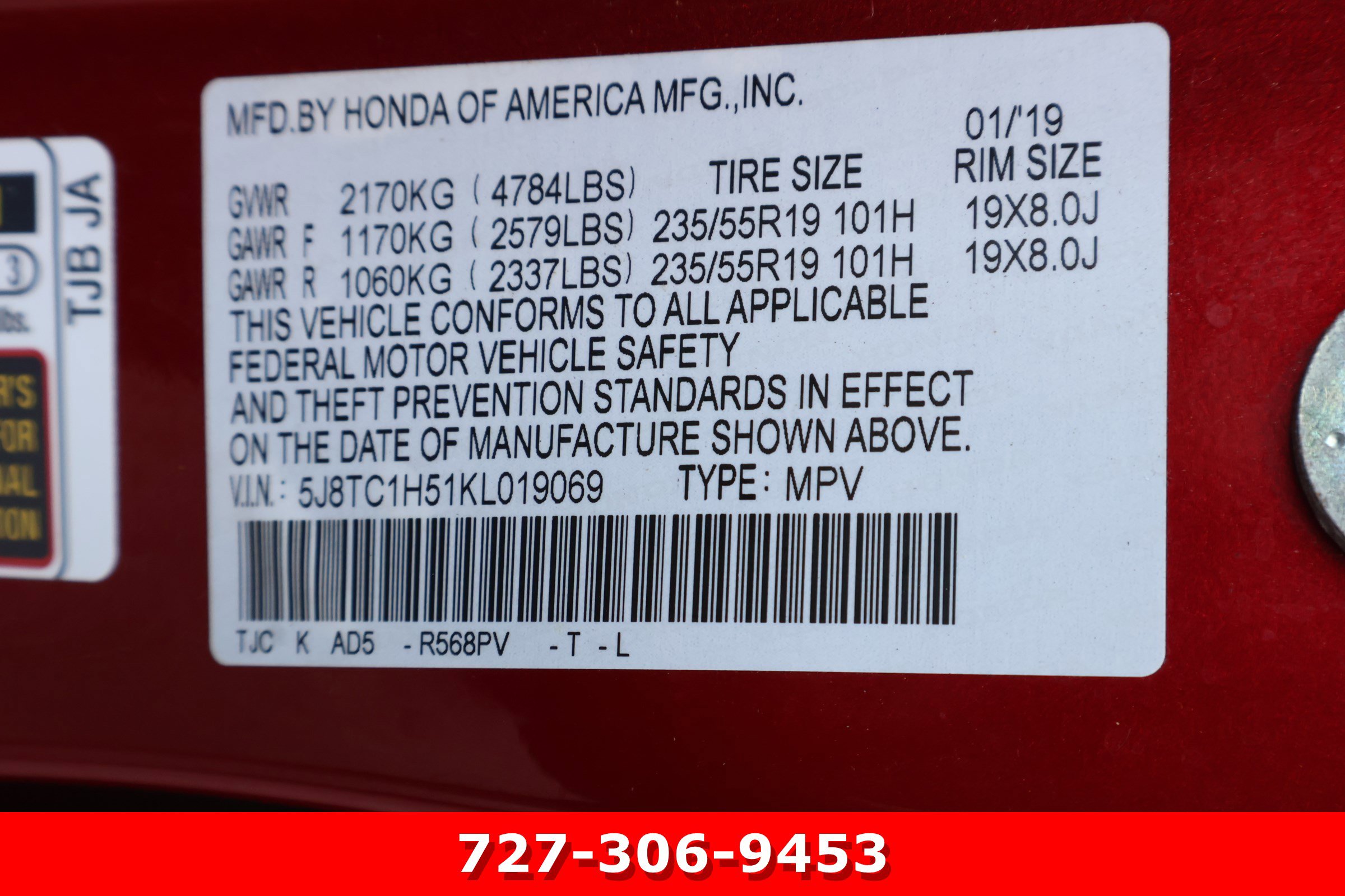 Used 2019 Acura RDX FWD w/ Technology Package image 30