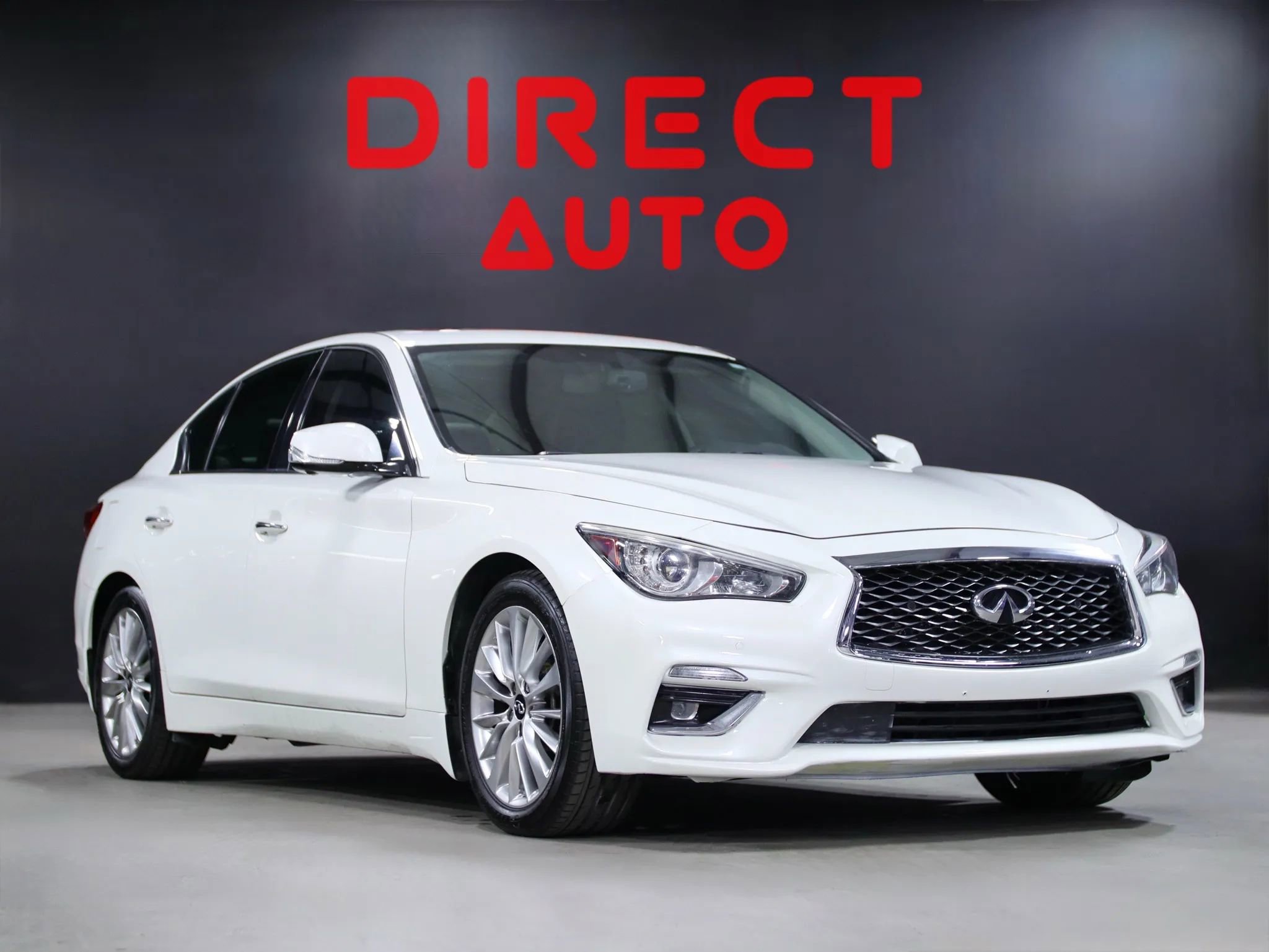 Used 2021 INFINITI Q50 Luxe w/ Cargo Package image 1