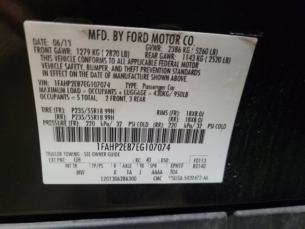 Used 2014 Ford Taurus SEL w/ Equipment Group 201A FWD image 33