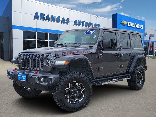 Used 2020 Jeep Wrangler Unlimited Rubicon w/ LED Lighting Group AWD/4WD image 1