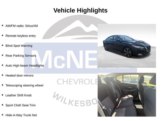 Used 2022 Nissan Sentra SR w/ Lighting Package FWD image 10