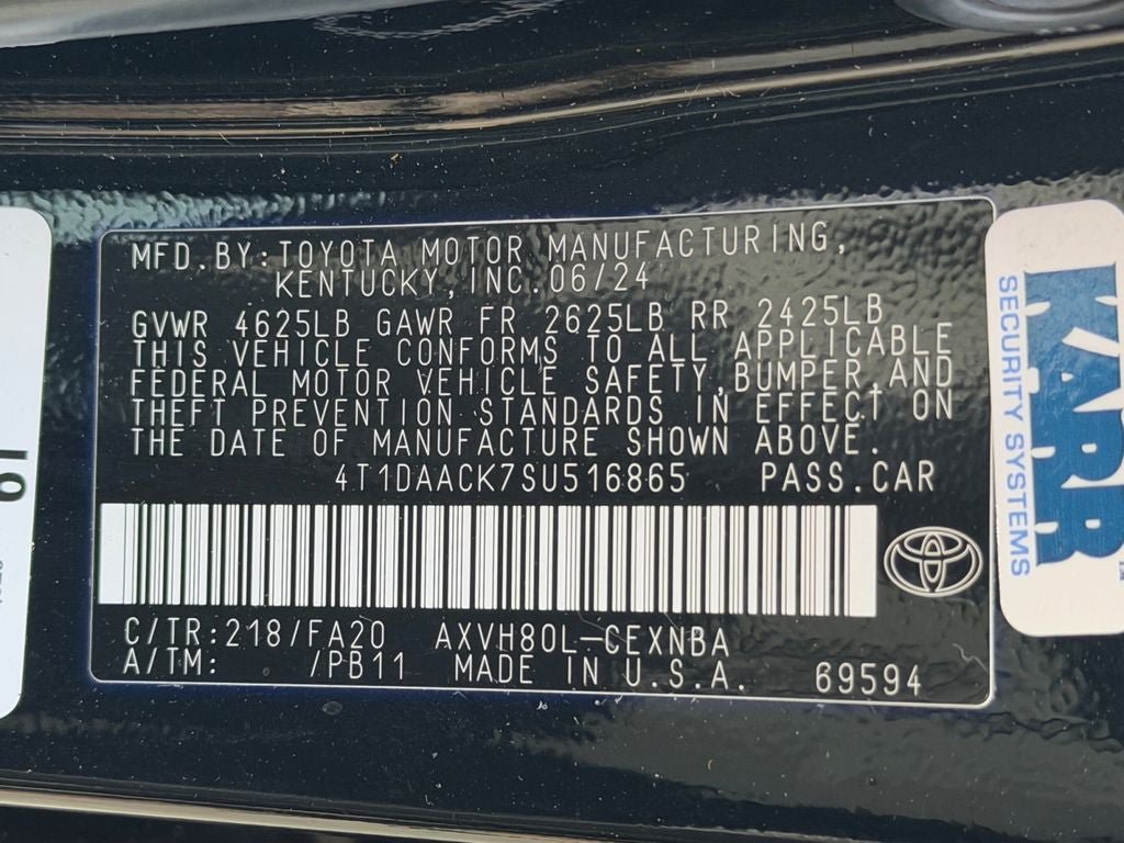 Used 2025 Toyota Camry LE FWD image 36