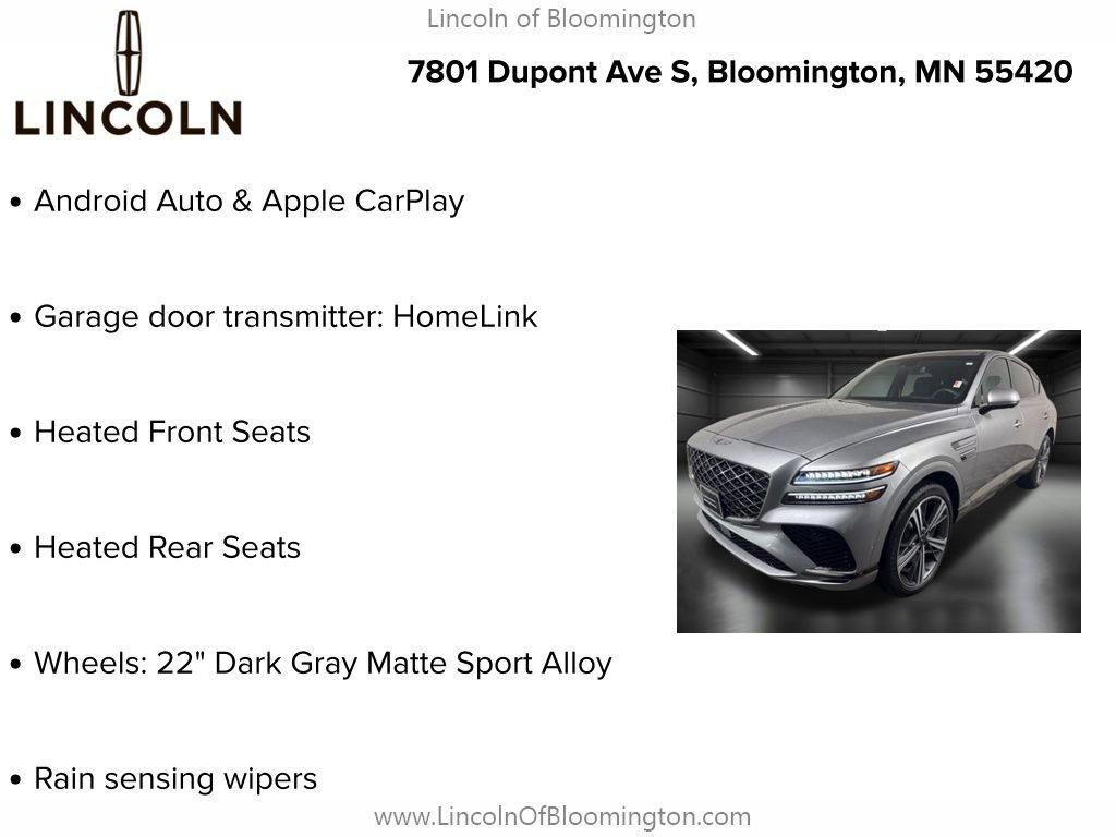 Used 2025 Genesis GV80 3.5T e-SC image 9