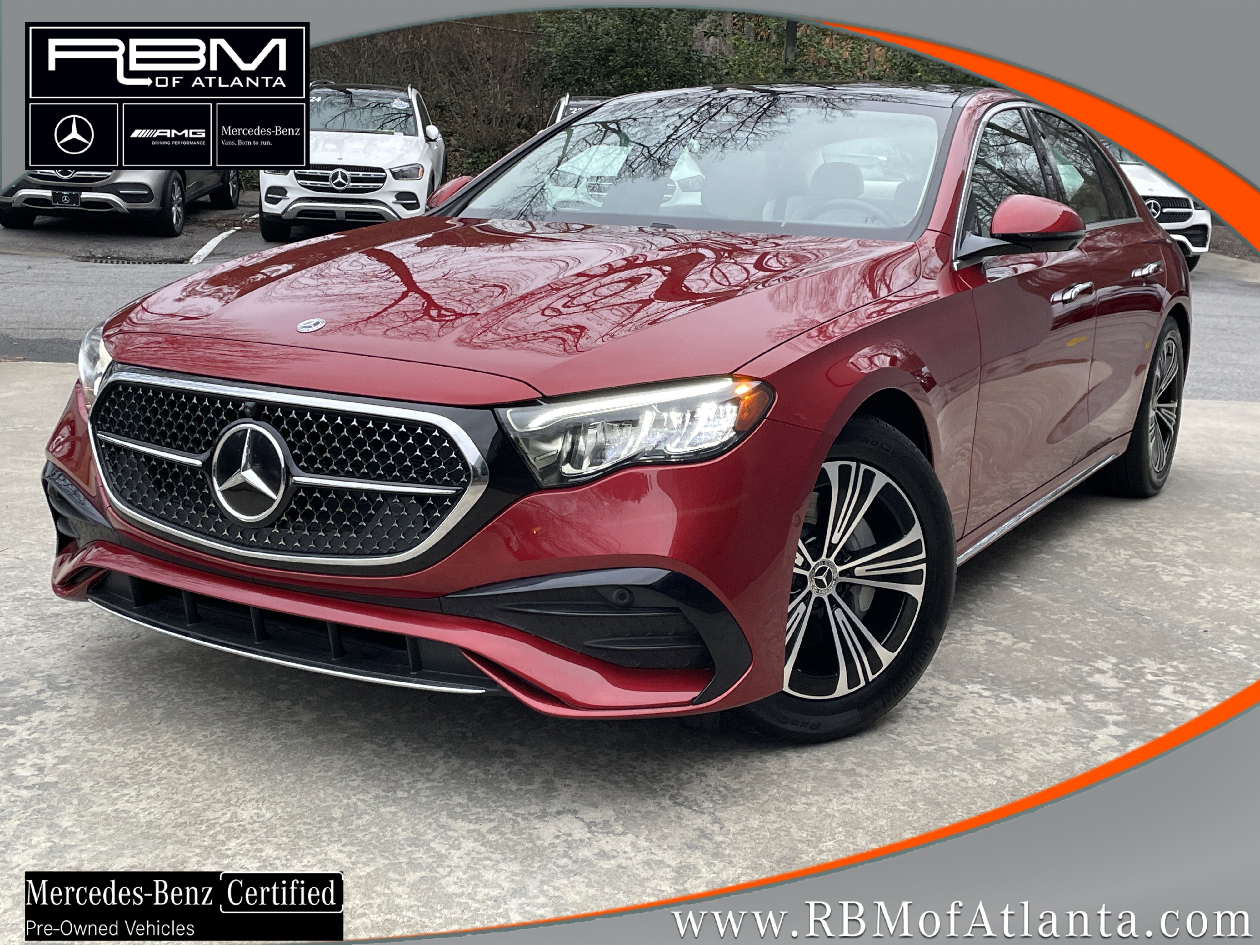 Certified 2024 Mercedes-Benz E 350 4MATIC Sedan