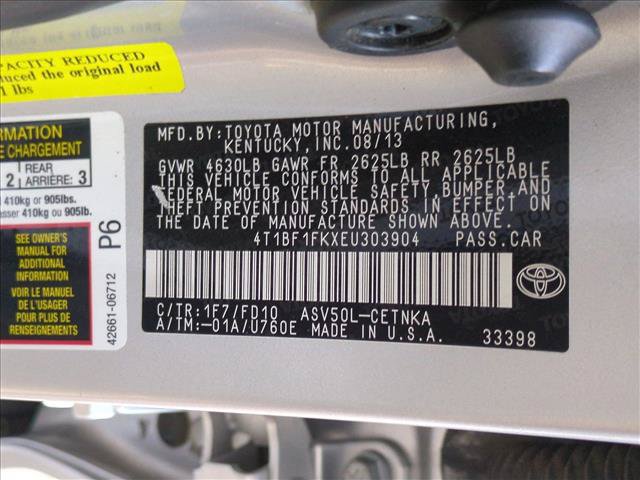 Used 2014 Toyota Camry LE FWD image 23