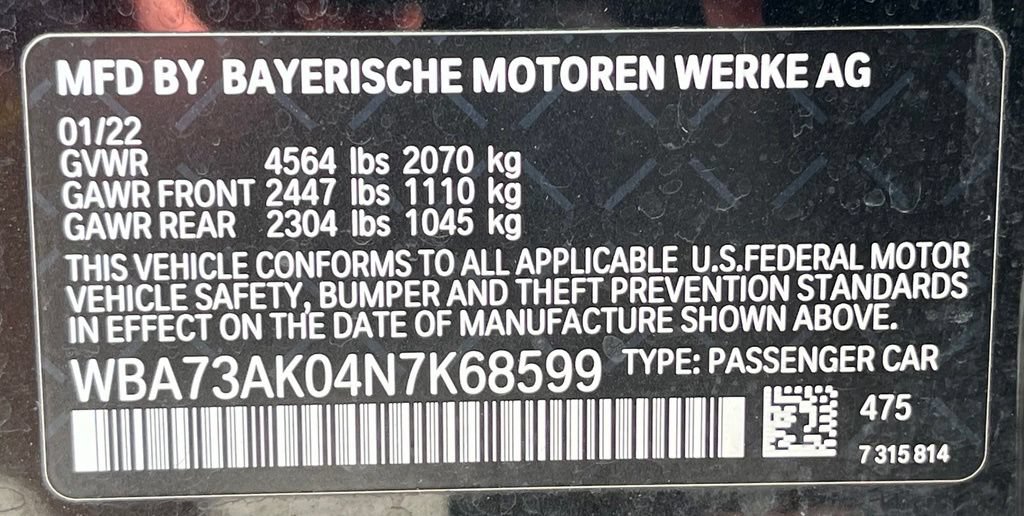 Used 2022 BMW 228i xDrive Gran Coupe w/ Convenience Package AWD/4WD image 43