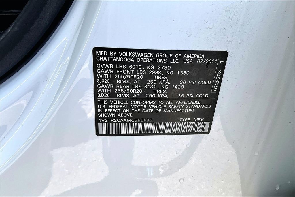 Used 2021 Volkswagen Atlas SEL Premium image 14