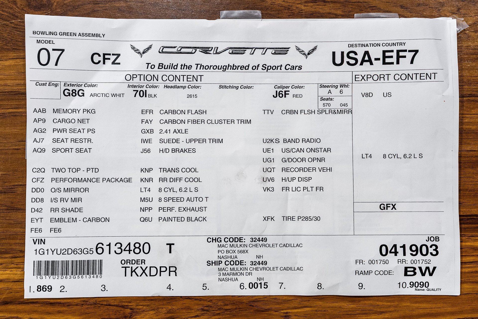 Used 2016 Chevrolet Corvette Z06 w/ 3LZ Preferred Equipment Group RWD image 38