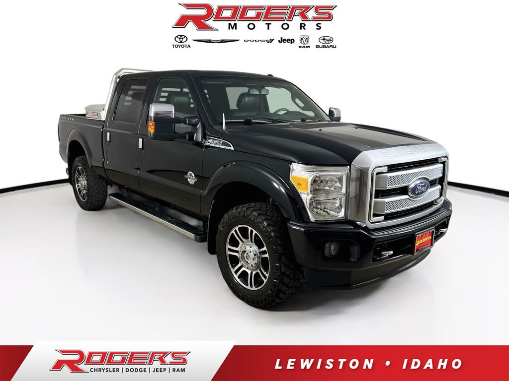 Used 2016 Ford F350 Platinum w/ Platinum Package