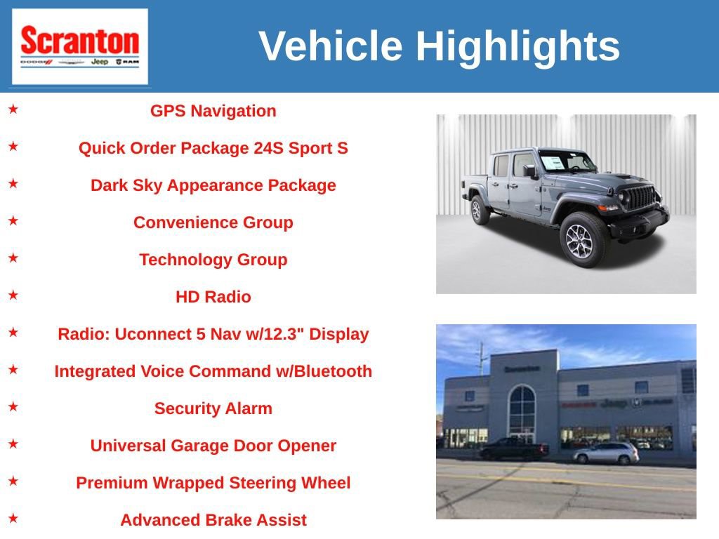 New 2026 Jeep Gladiator Sport image 6