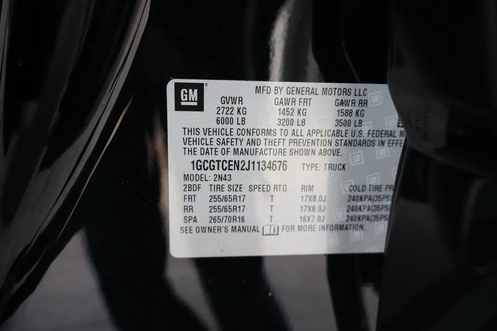 Used 2018 Chevrolet Colorado LT w/ LT Convenience Package image 45