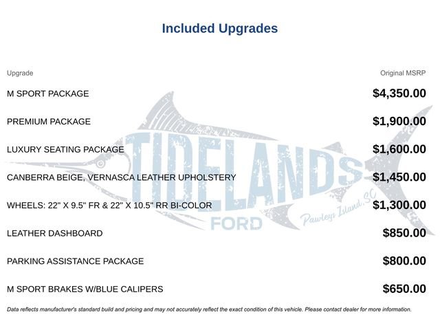 Used 2022 BMW X7 xDrive40i w/ M Sport Package image 1