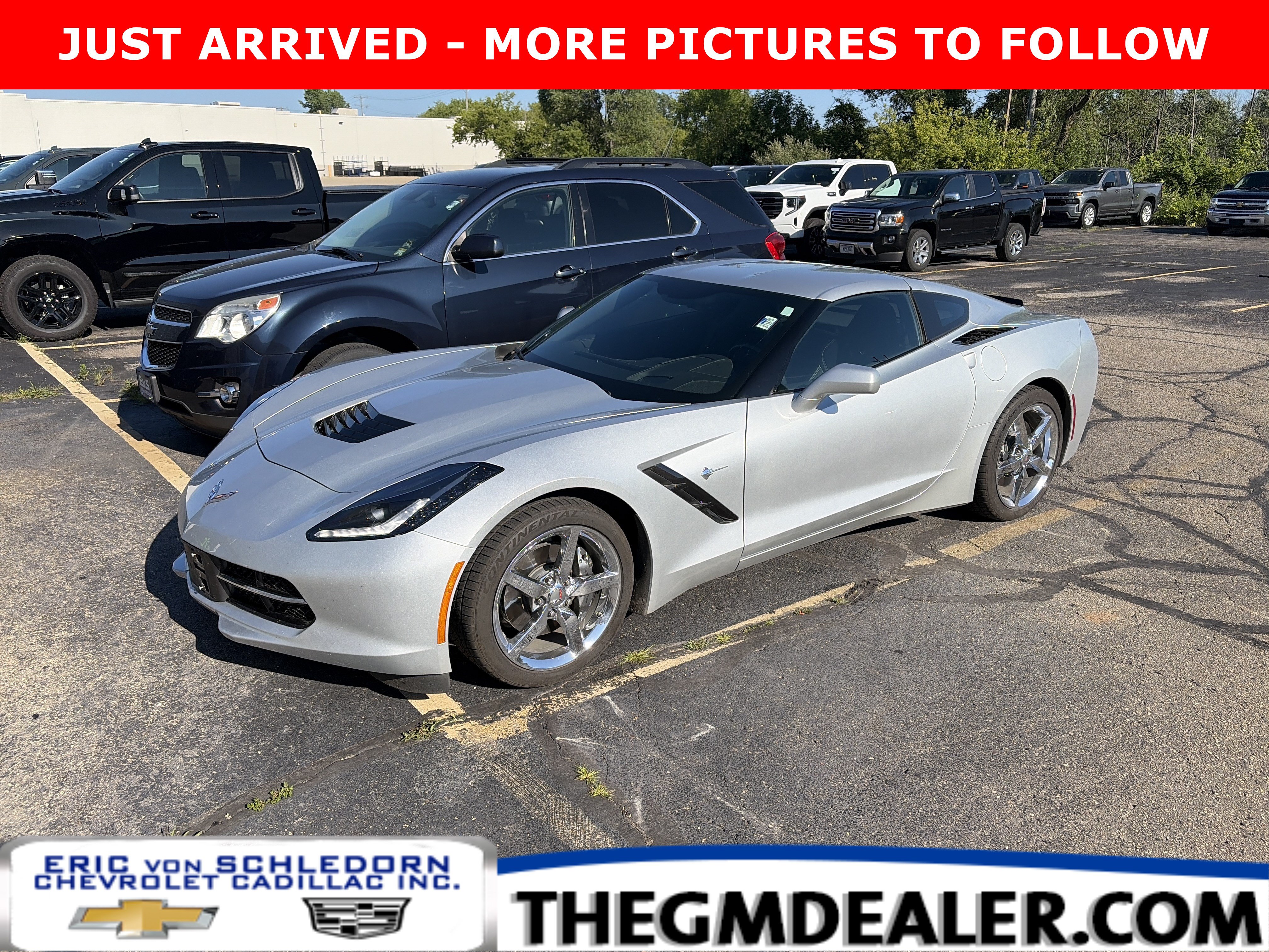 Used 2014 Chevrolet Corvette Stingray Coupe w/ 2LT Preferred Equipment Group RWD image 1