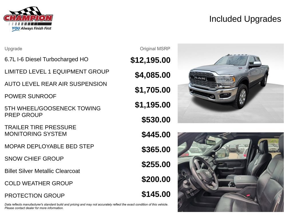 Used 2021 RAM 3500 Limited AWD/4WD image 7