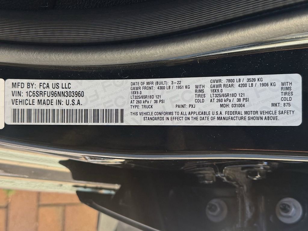 Used 2022 RAM 1500 TRX w/ TRX Level 1 Equipment Group image 30