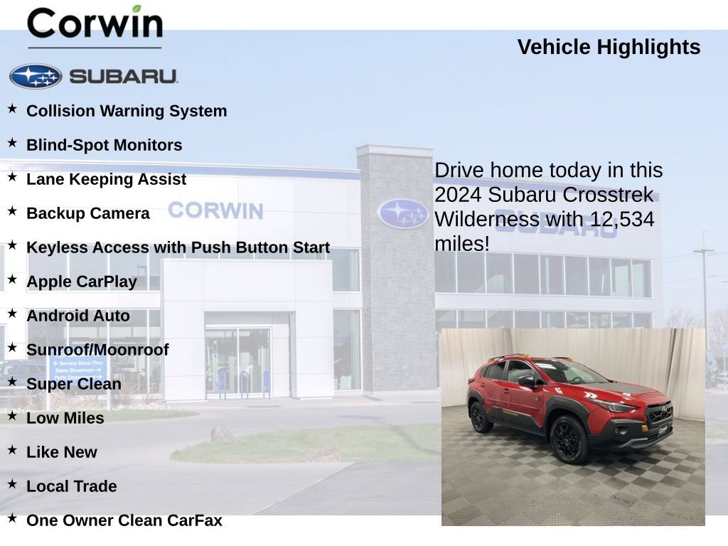 Used 2024 Subaru Crosstrek 2.5i Wilderness image 6