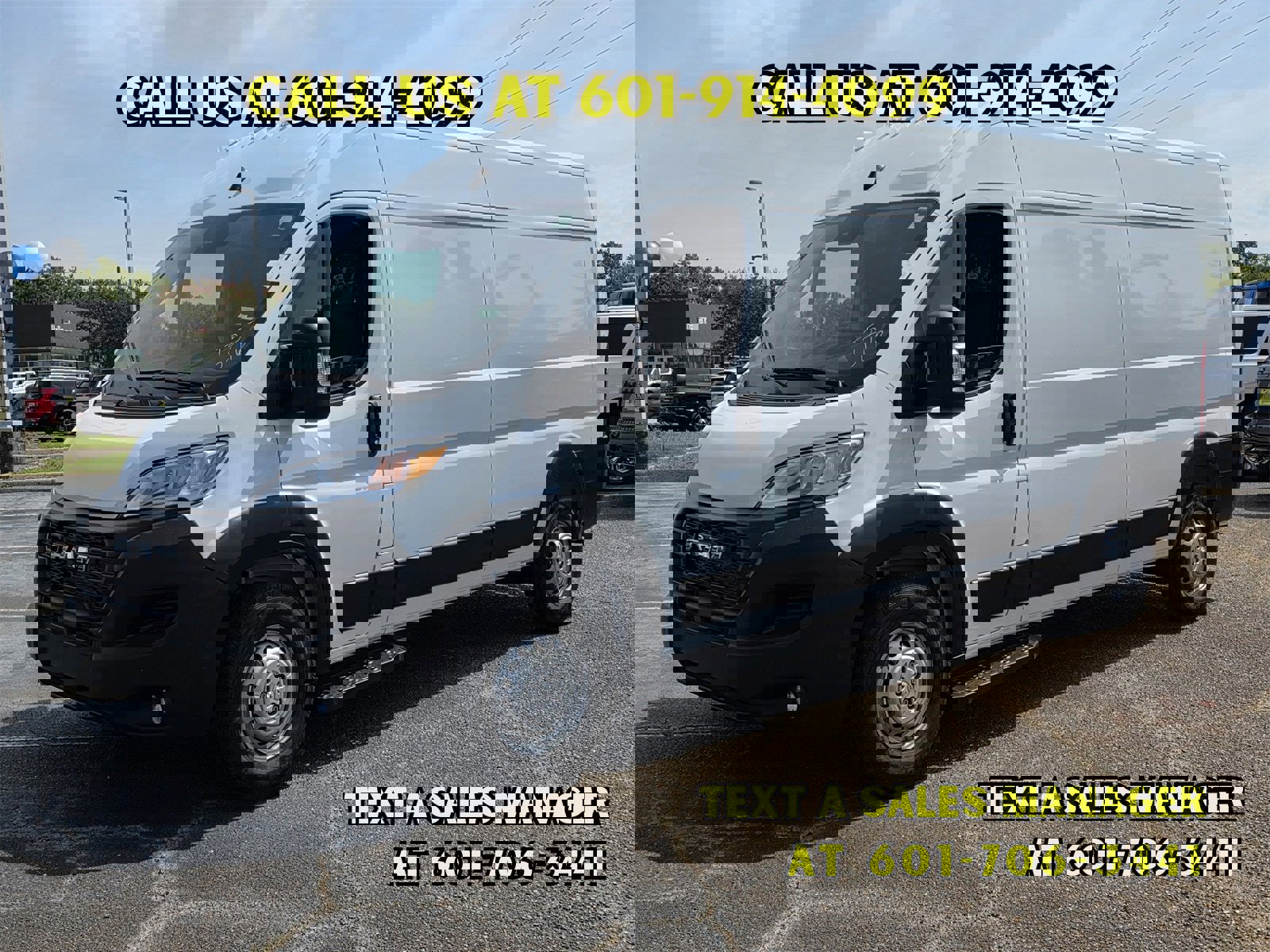 New 2025 RAM ProMaster 2500 w/ Premium Convenience Group