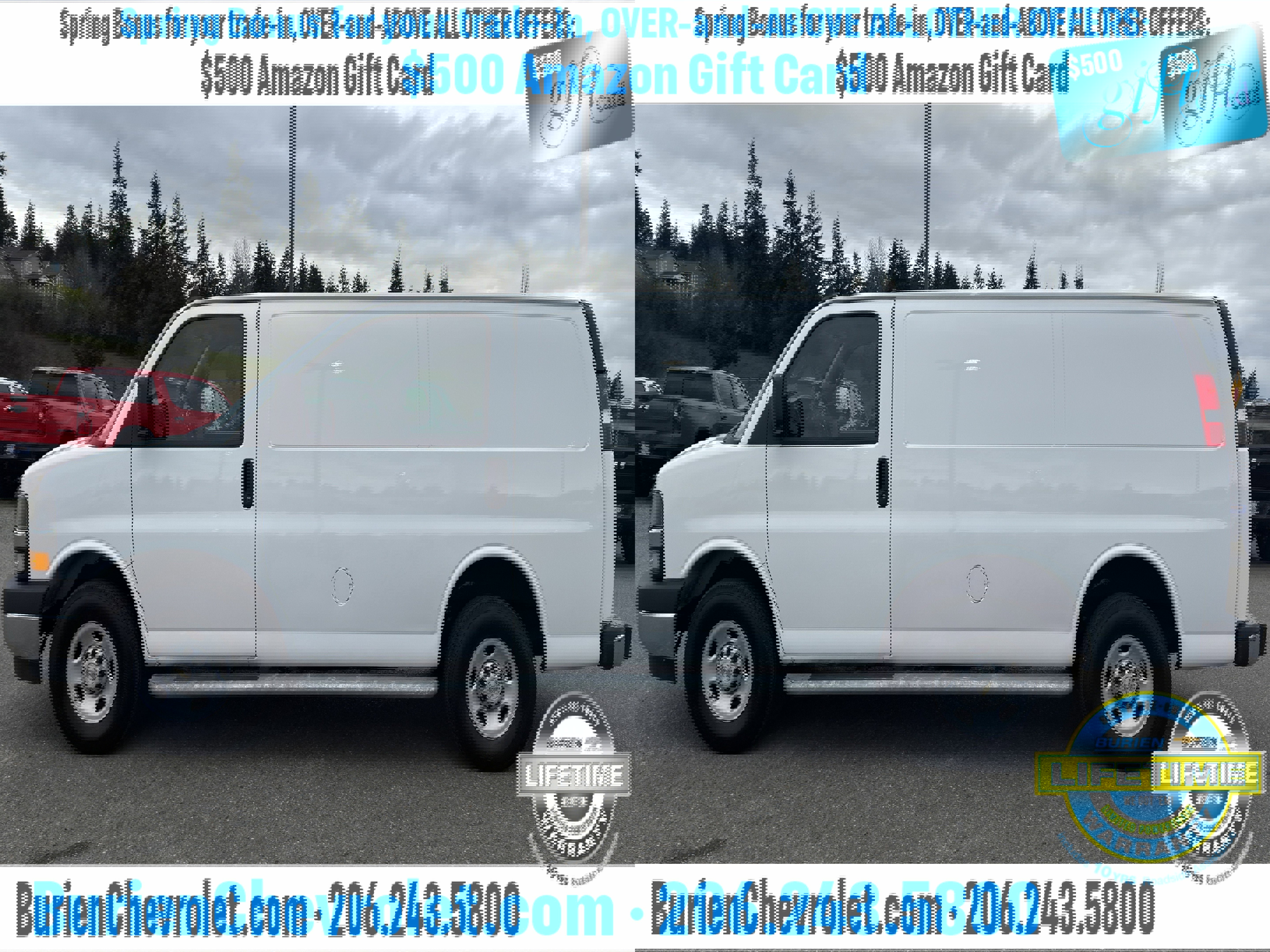 Used 2024 Chevrolet Express 2500 w/ Driver Convenience Package image 2