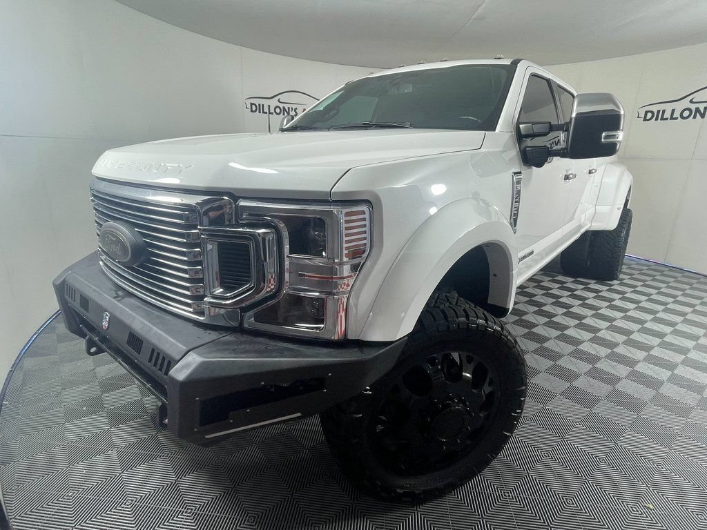 Used 2021 Ford F450 Platinum w/ FX4 Off-Road Package AWD/4WD image 1