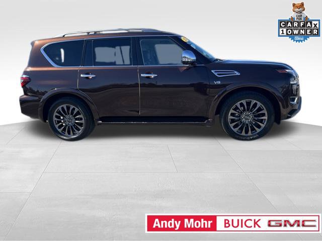 Used 2021 Nissan Armada Platinum w/ Captain's Chairs Package AWD/4WD image 19