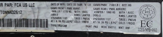 Used 2022 RAM 1500 Sport w/ G/T Package AWD/4WD image 48