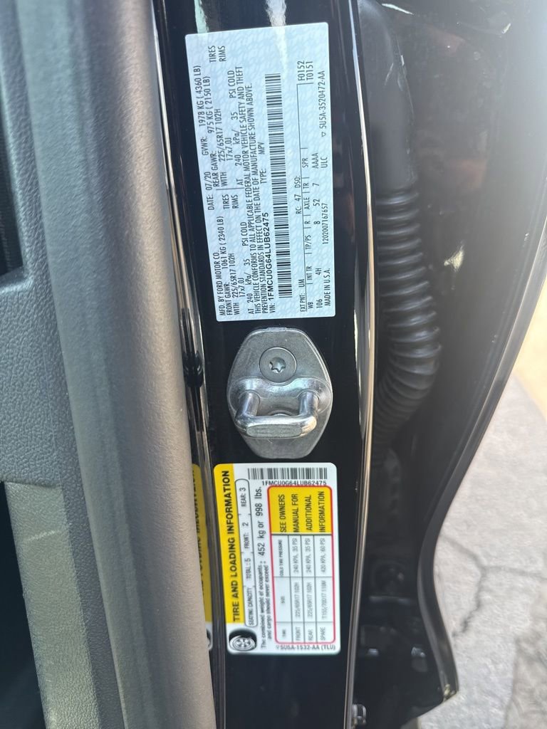 Used 2020 Ford Escape SE FWD image 58