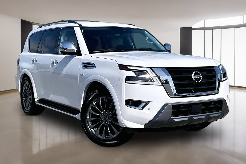 Used 2021 Nissan Armada Platinum w/ Captain's Chairs Package AWD/4WD image 11