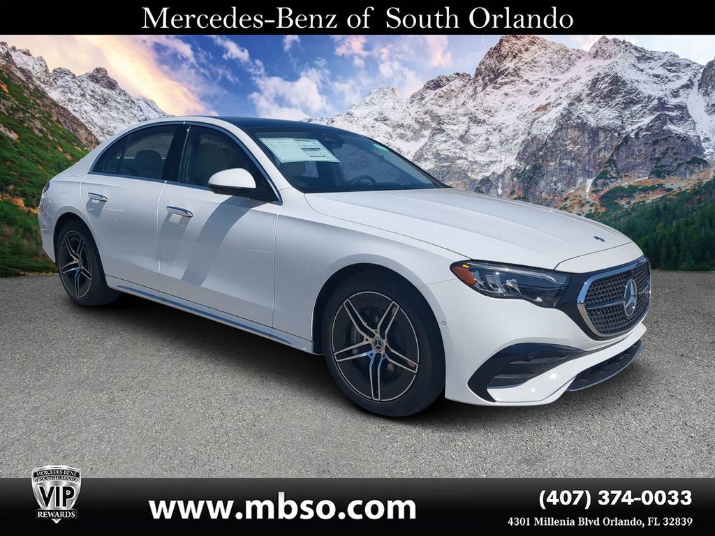Certified 2024 Mercedes-Benz E 450 4MATIC Sedan