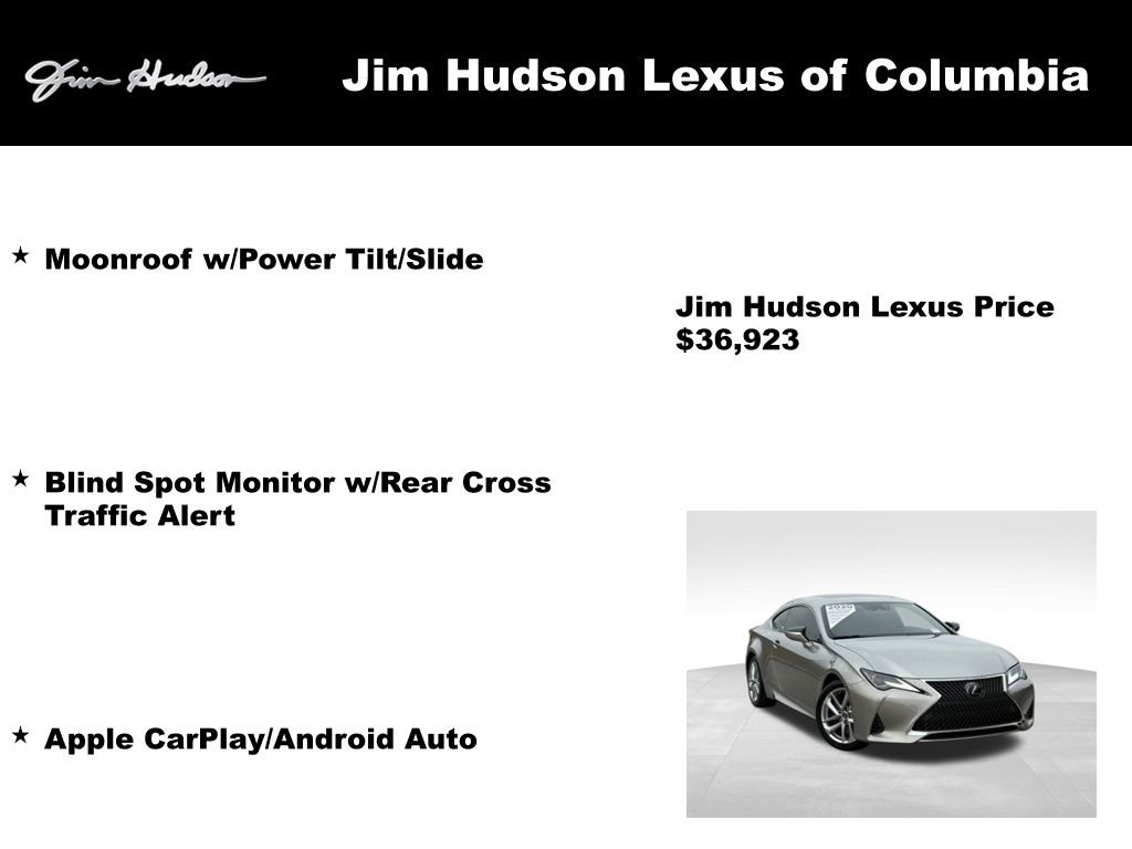 Certified 2020 Lexus RC 300 image 4