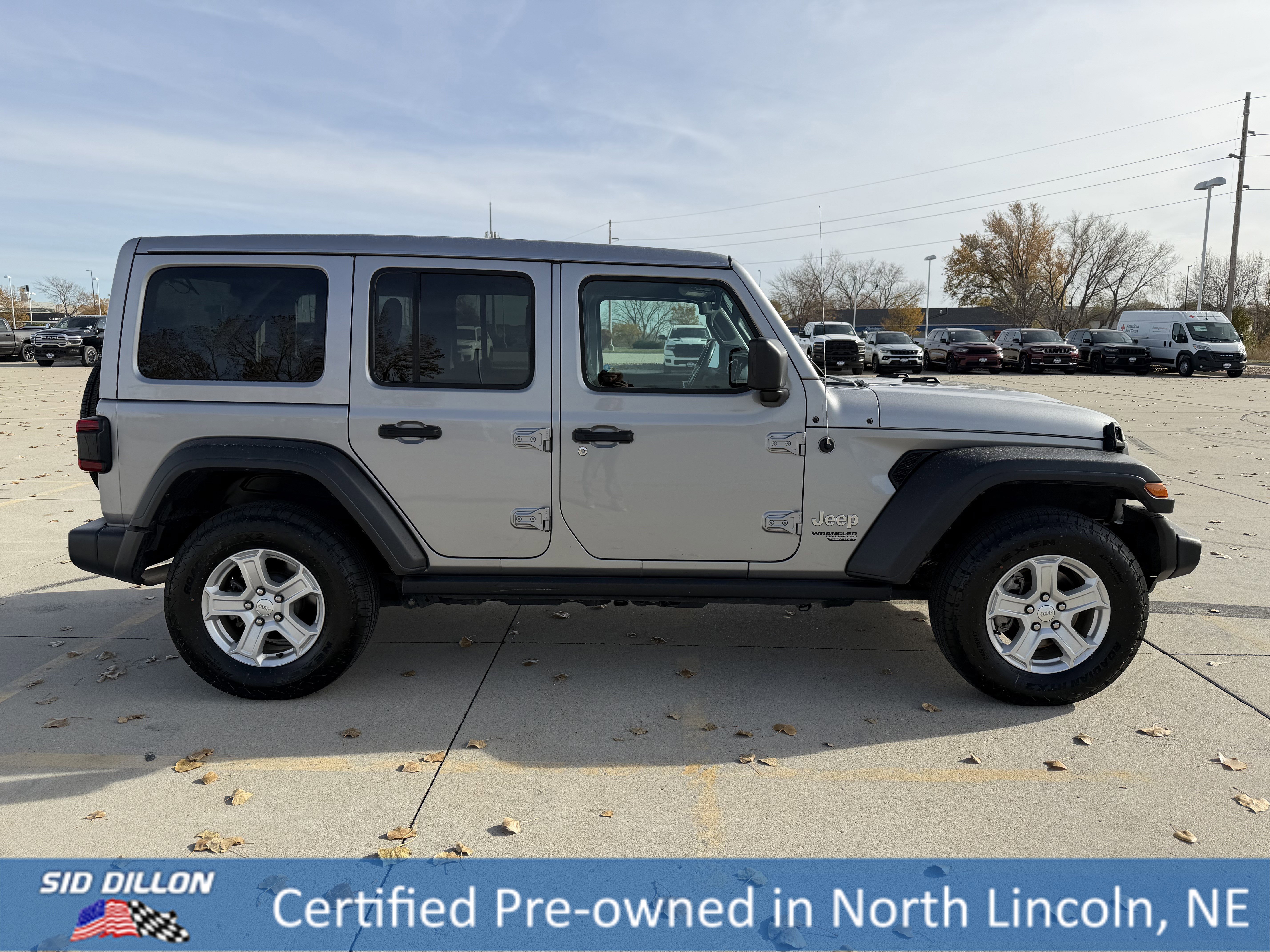 Used 2021 Jeep Wrangler Unlimited Sport w/ Sun And Sound Package image 3
