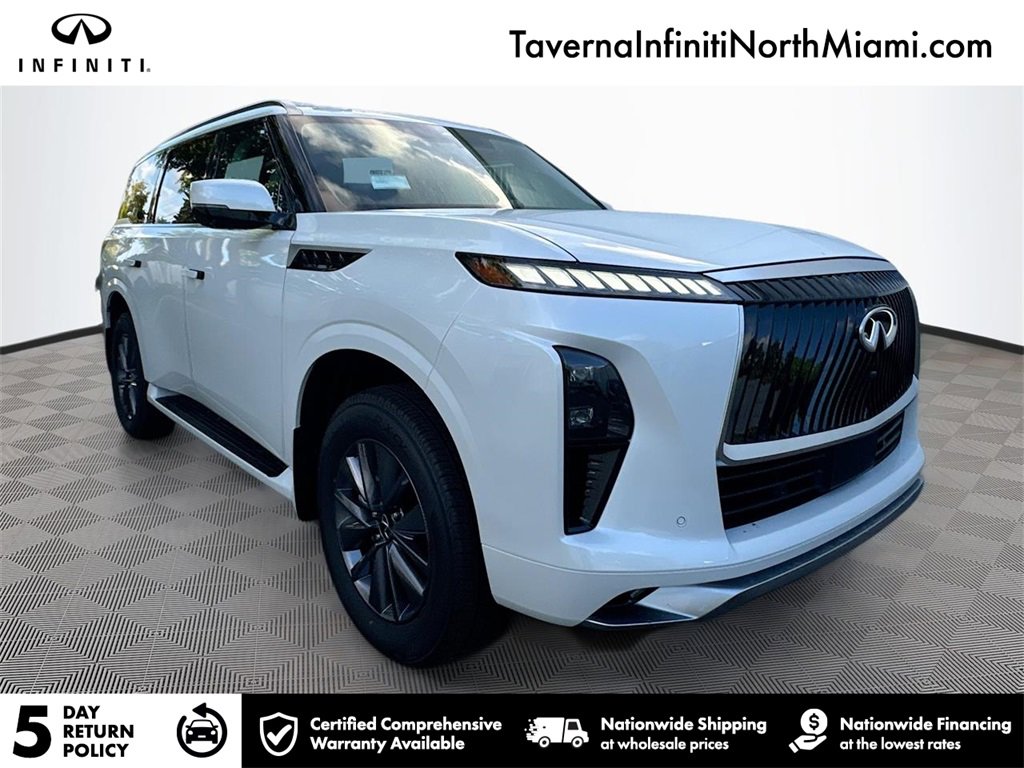 New 2026 INFINITI QX80 Pure w/ Cargo Package