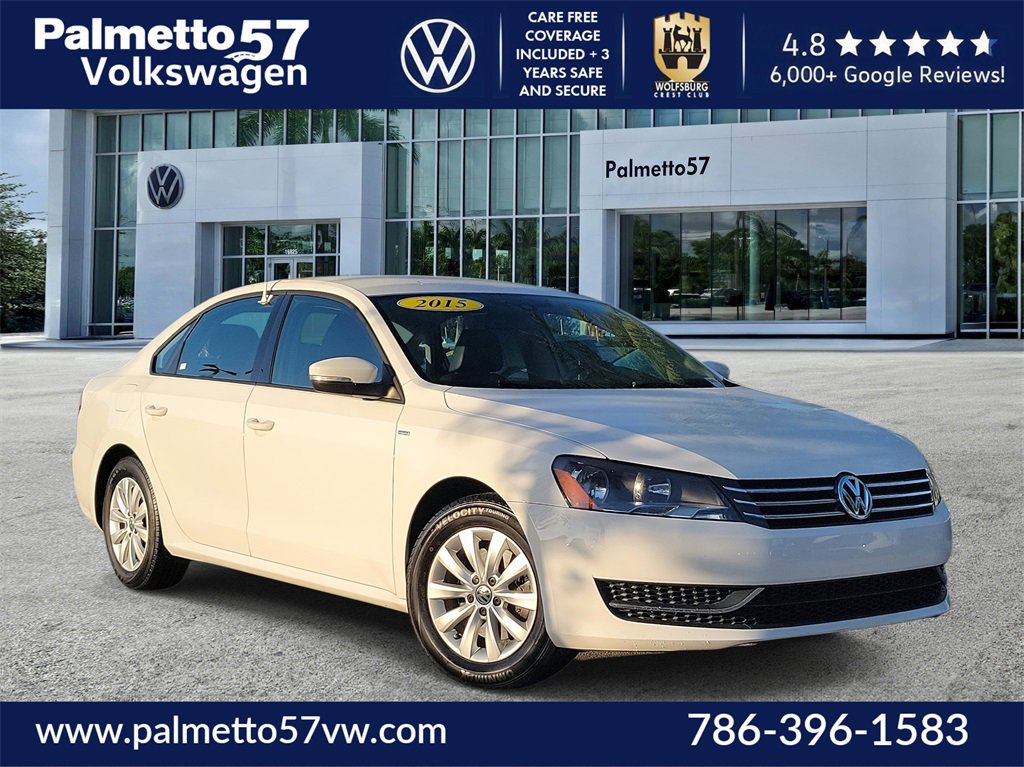Used 2015 Volkswagen Passat 1.8T Wolfsburg Edition