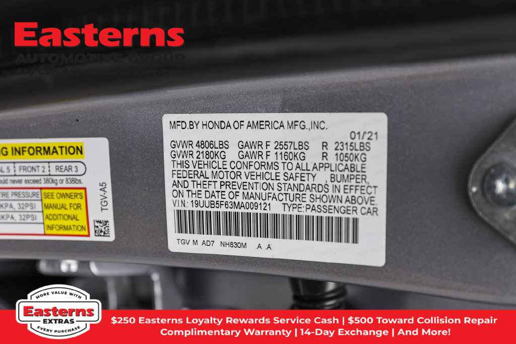 Used 2021 Acura TLX w/ Advance Package FWD image 37