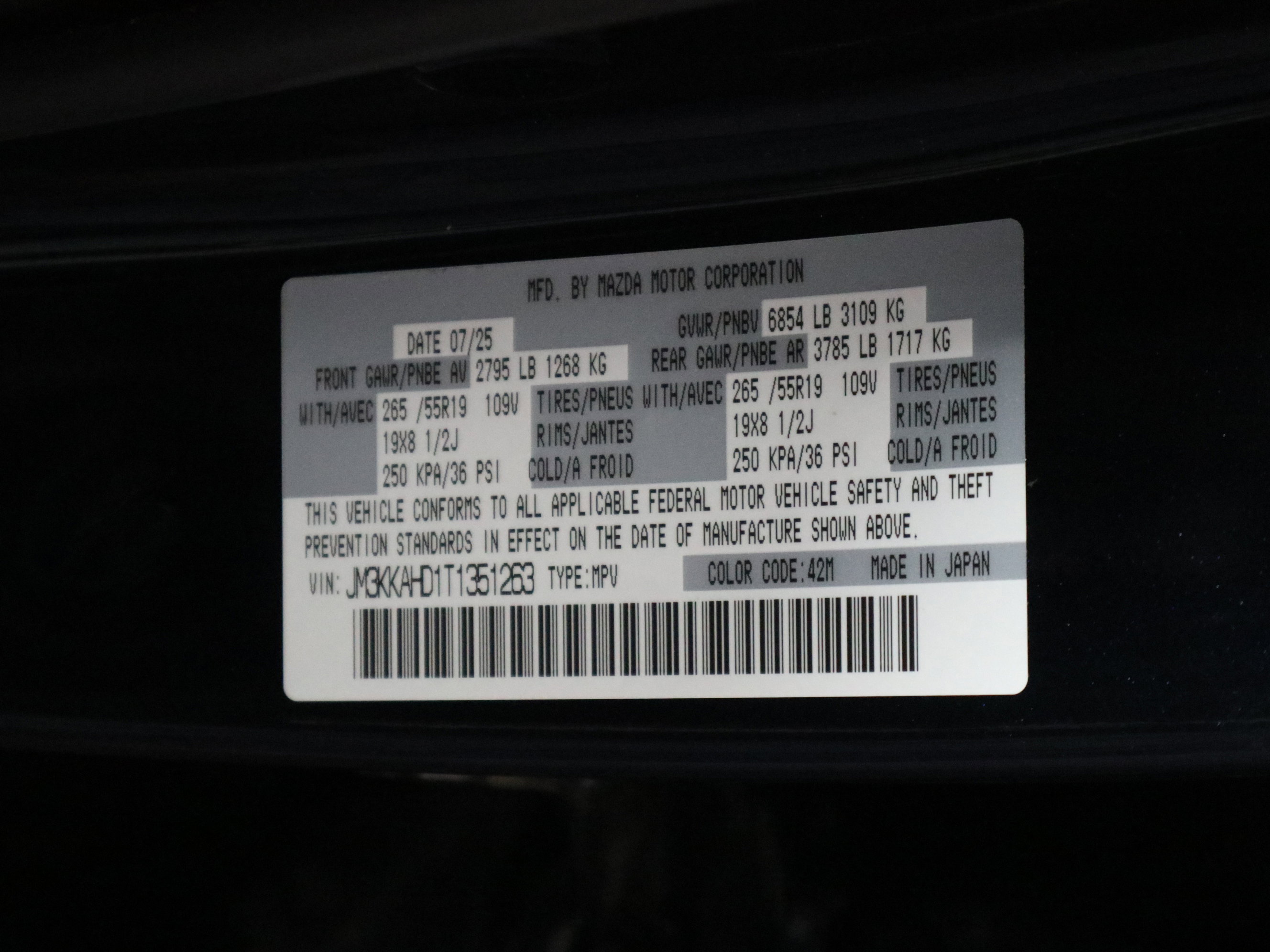 Certified 2026 MAZDA CX-90 3.3 Turbo w/ Select Package image 41