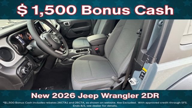 New 2026 Jeep Wrangler Sport AWD/4WD image 16